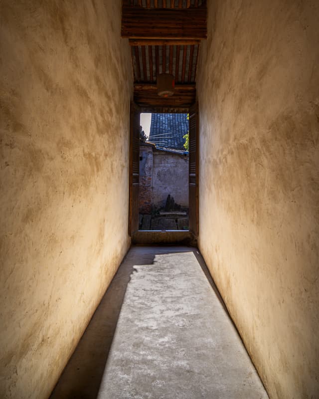 Sunlit passage