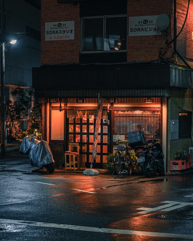 Rainy night