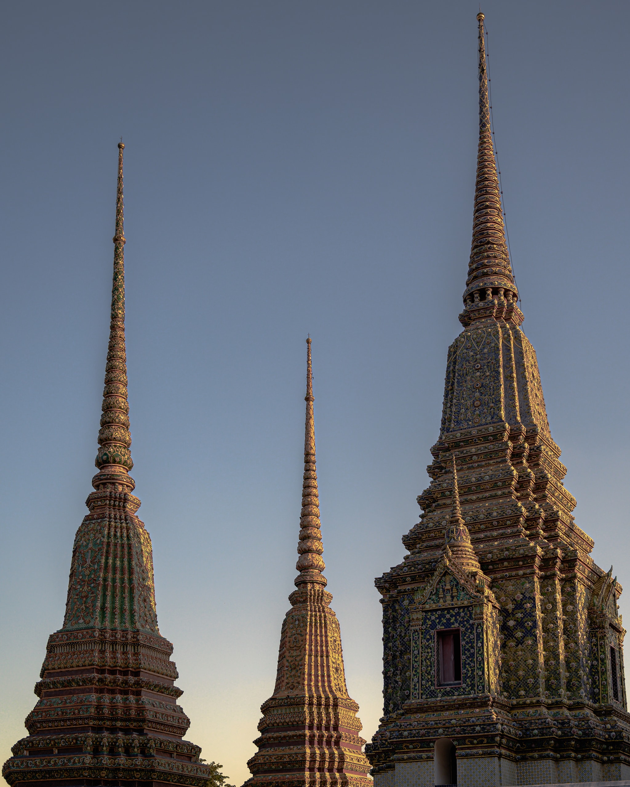 Spires of Wat Pho